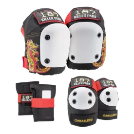 187 KILLER PADS KIDS PAD SIX PACK STEVE CABALLERO 187 KILLER PADS KIDS PAD SIX PACK STEVE CABALLERO