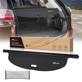 2014-2020 Nissan X-Trail Rogue SV S SL Retractable Trunk Cargo Cover With Trunk Storage Net