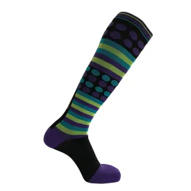 ACHI  Rockin' Dots Compression Socks, 20-30 mmHg