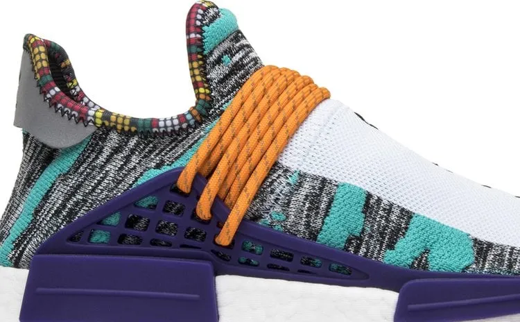 Adidas Pharrell x NMD Human Race Trail 'Solar Pack' Sneakers, Purple