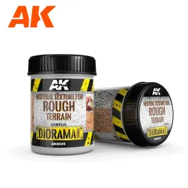 AK Interactive AK8025 Diorama Neutral Texture for Rough Terrain 250ml
