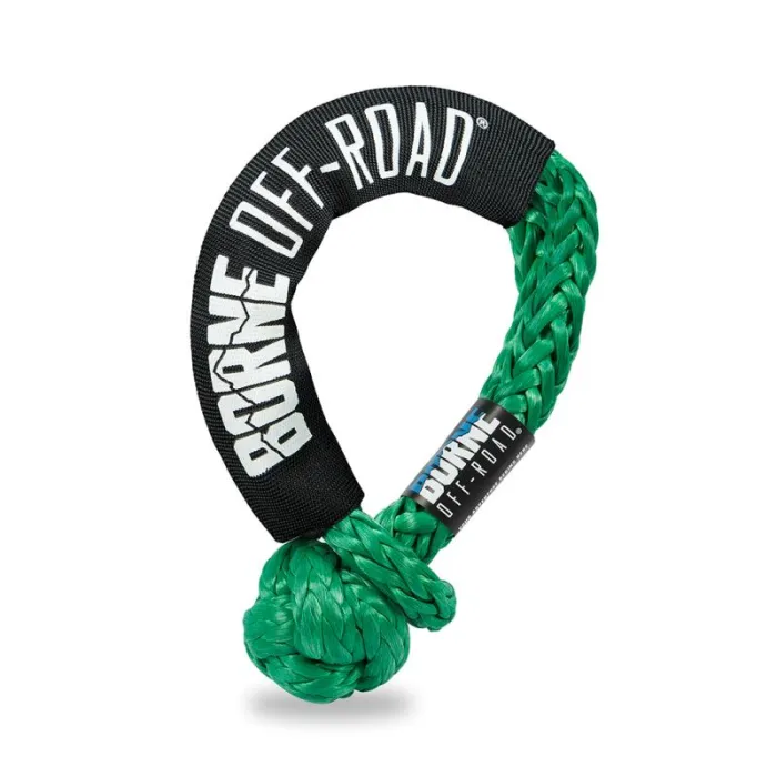 Borne Off-Road Soft Shackle 1/2" - Green | Universal