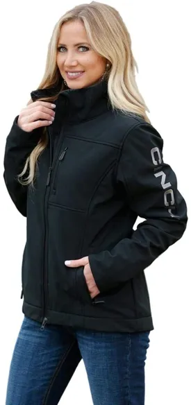 Cinch Ladies Larissa Bonded Jacket - Black - MAJ9866002