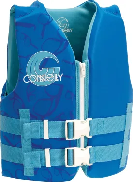 Connelly CWB Youth Boy's Promo Neo Vest - Coast Guard Approved, Blue