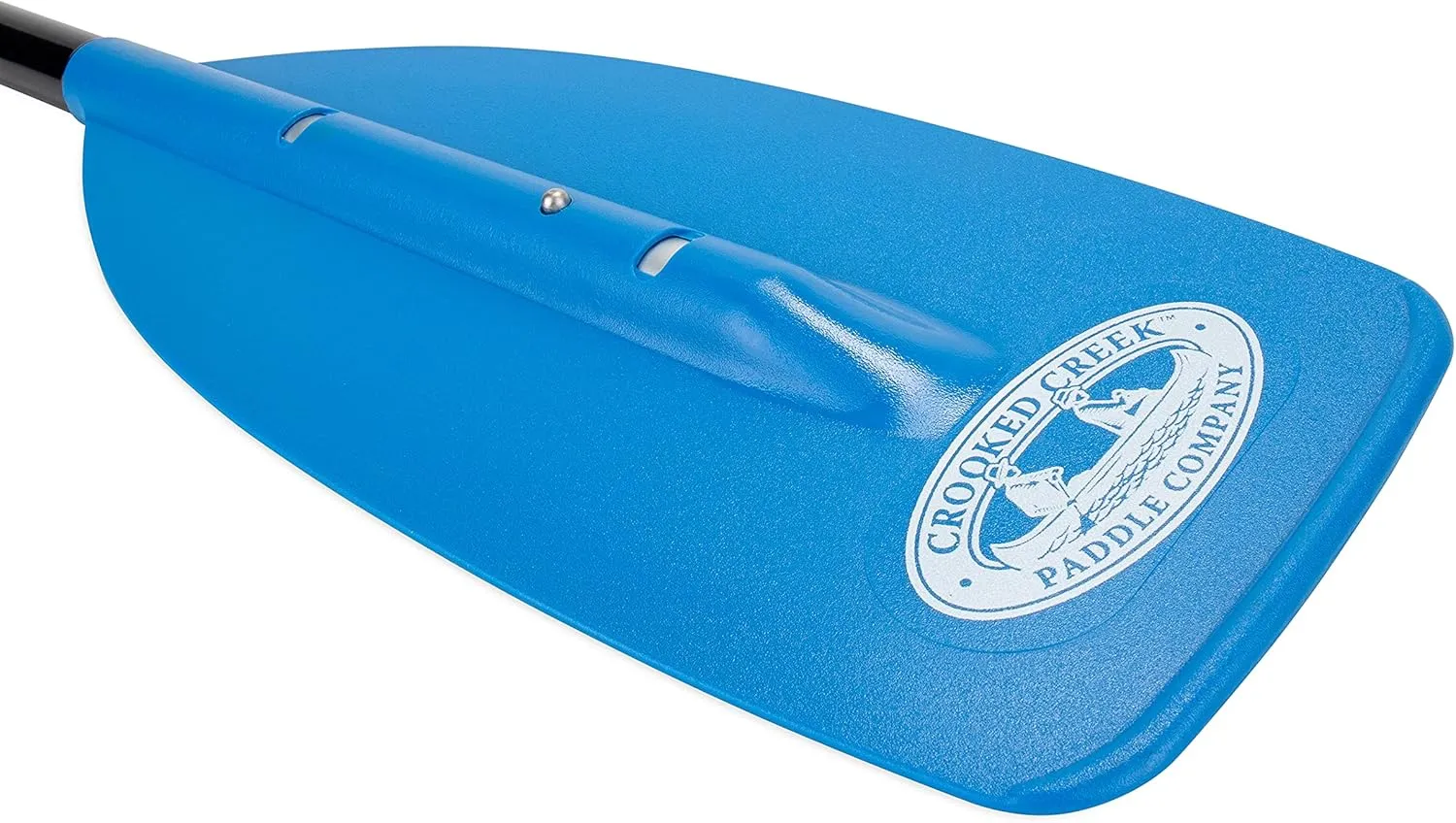 Crooked Creek 4-1/2-foot Synthetic Boat Paddle, Blue - Features a Hybrid Grip for Full Palm Support and More Natural Motion (50451)