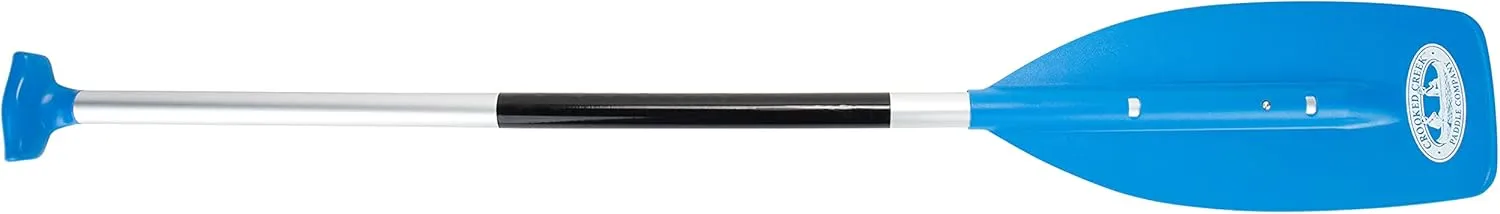 Crooked Creek 4-1/2-foot Synthetic Boat Paddle, Blue - Features a Hybrid Grip for Full Palm Support and More Natural Motion (50451)