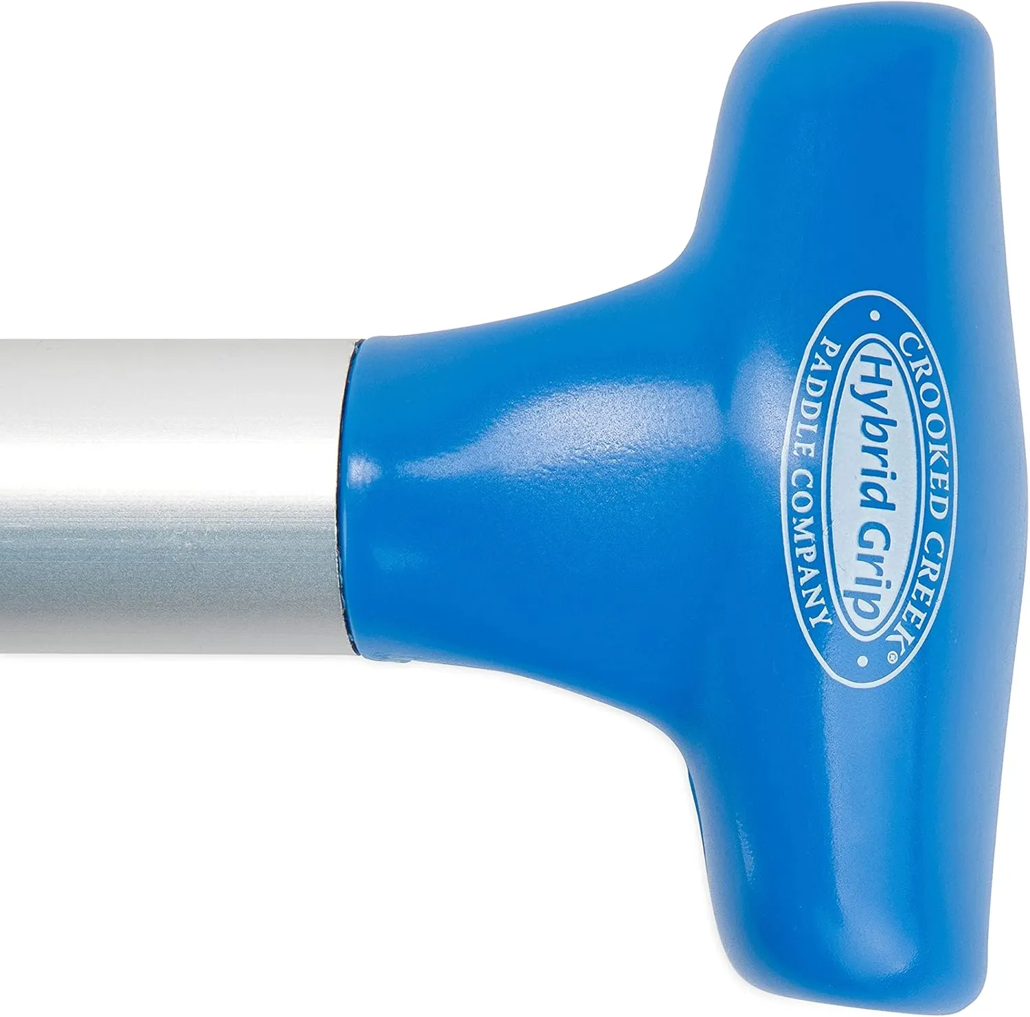 Crooked Creek 4-1/2-foot Synthetic Boat Paddle, Blue - Features a Hybrid Grip for Full Palm Support and More Natural Motion (50451)