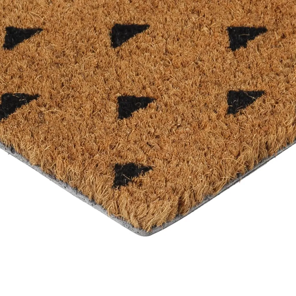Door Mat Natural 40x60 cm Tufted Coir