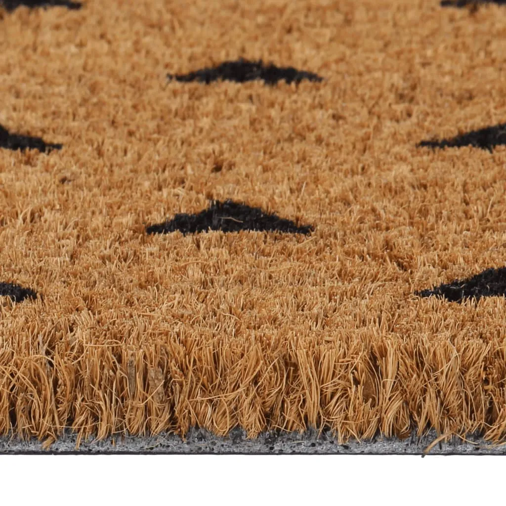 Door Mat Natural 40x60 cm Tufted Coir