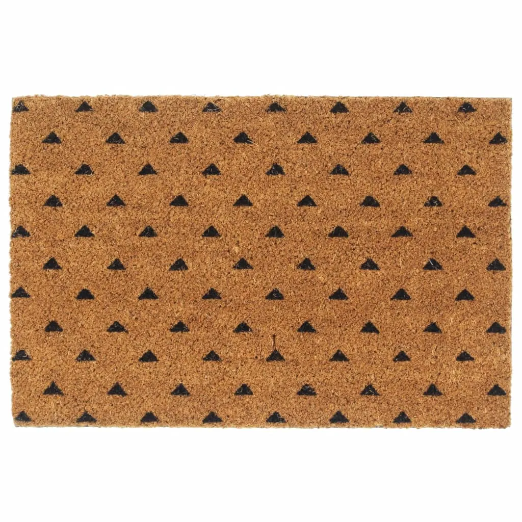 Door Mat Natural 40x60 cm Tufted Coir