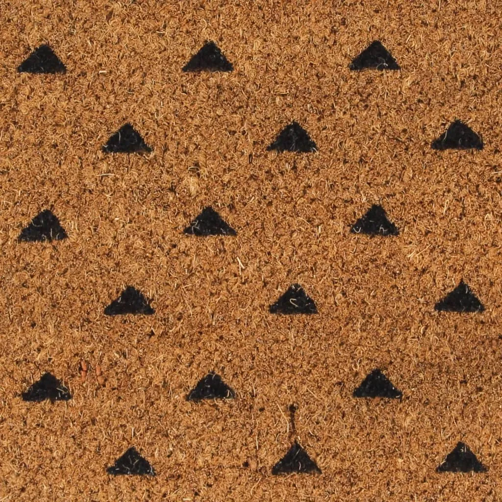 Door Mat Natural 40x60 cm Tufted Coir