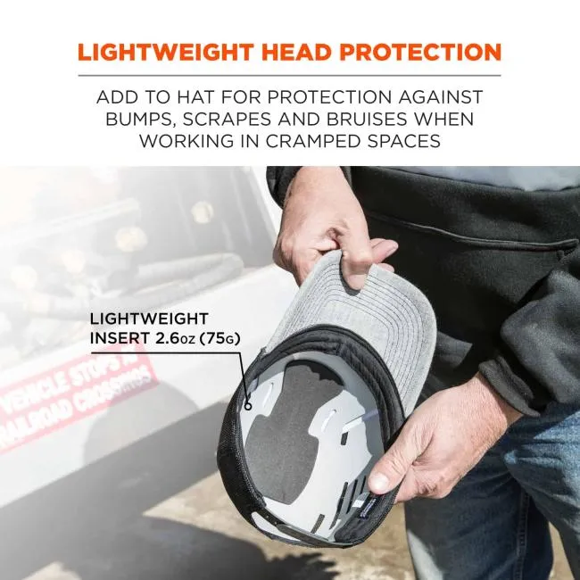 Ergodyne Skullerz 8945 Universal Flexible Bump Cap Insert - Gray
