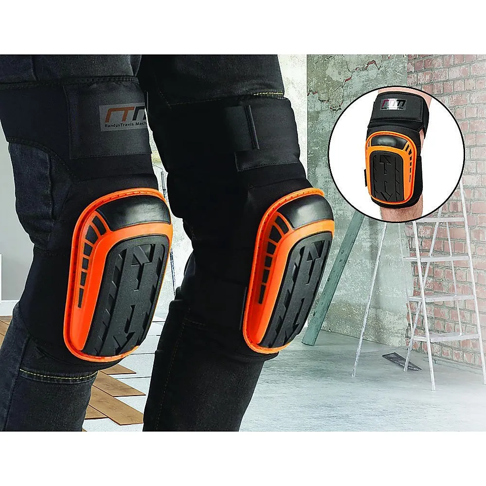 Heavy-duty Gel Foam Knee Pads for Work, Construction, Gardening