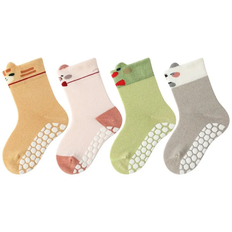 Indoor And Outdoor Children Non-slip Floor Socks Cartoon