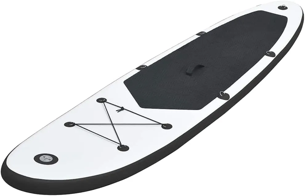 Inflatable Stand Up Paddleboard Set for Adventure and Serenity, Durable PVC Construction, 129.9" x 28.3" x 3.9"