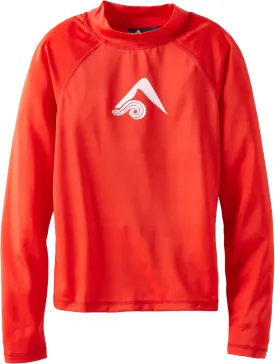 Kanu Surf Boys' Platinum Long-Sleeve Rashguard