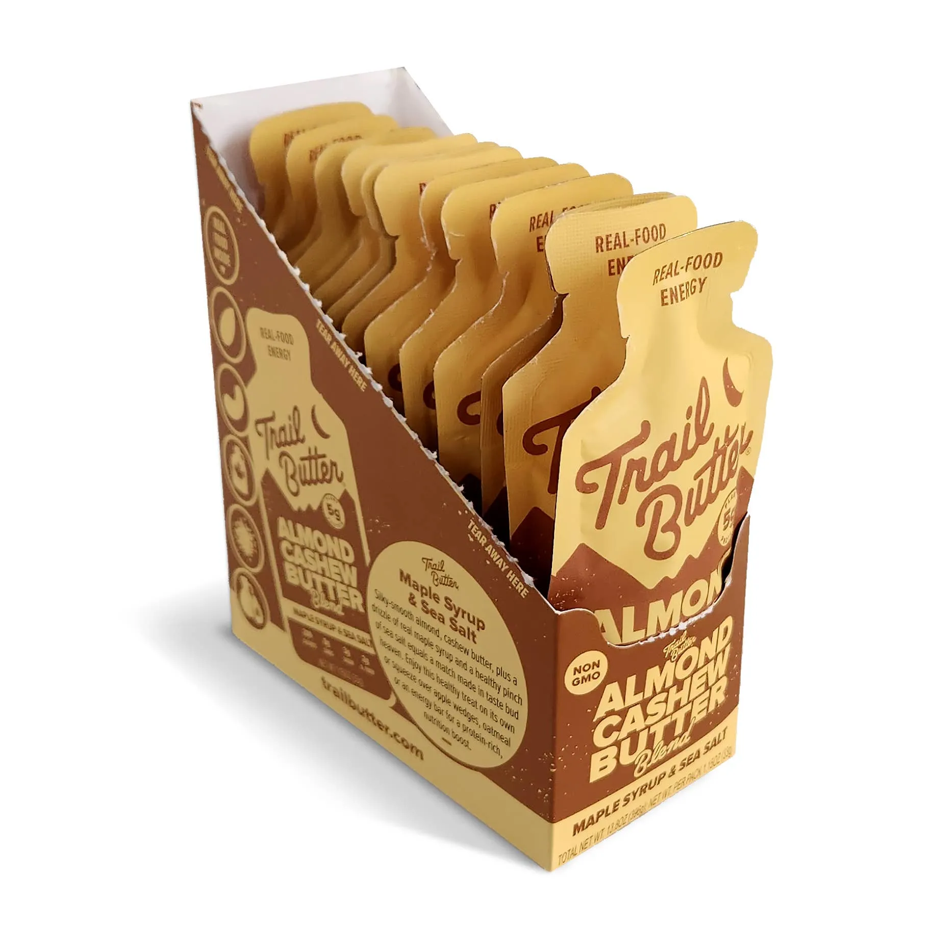 Maple Syrup & Sea Salt Almond Cashew  -  1.15oz Packets