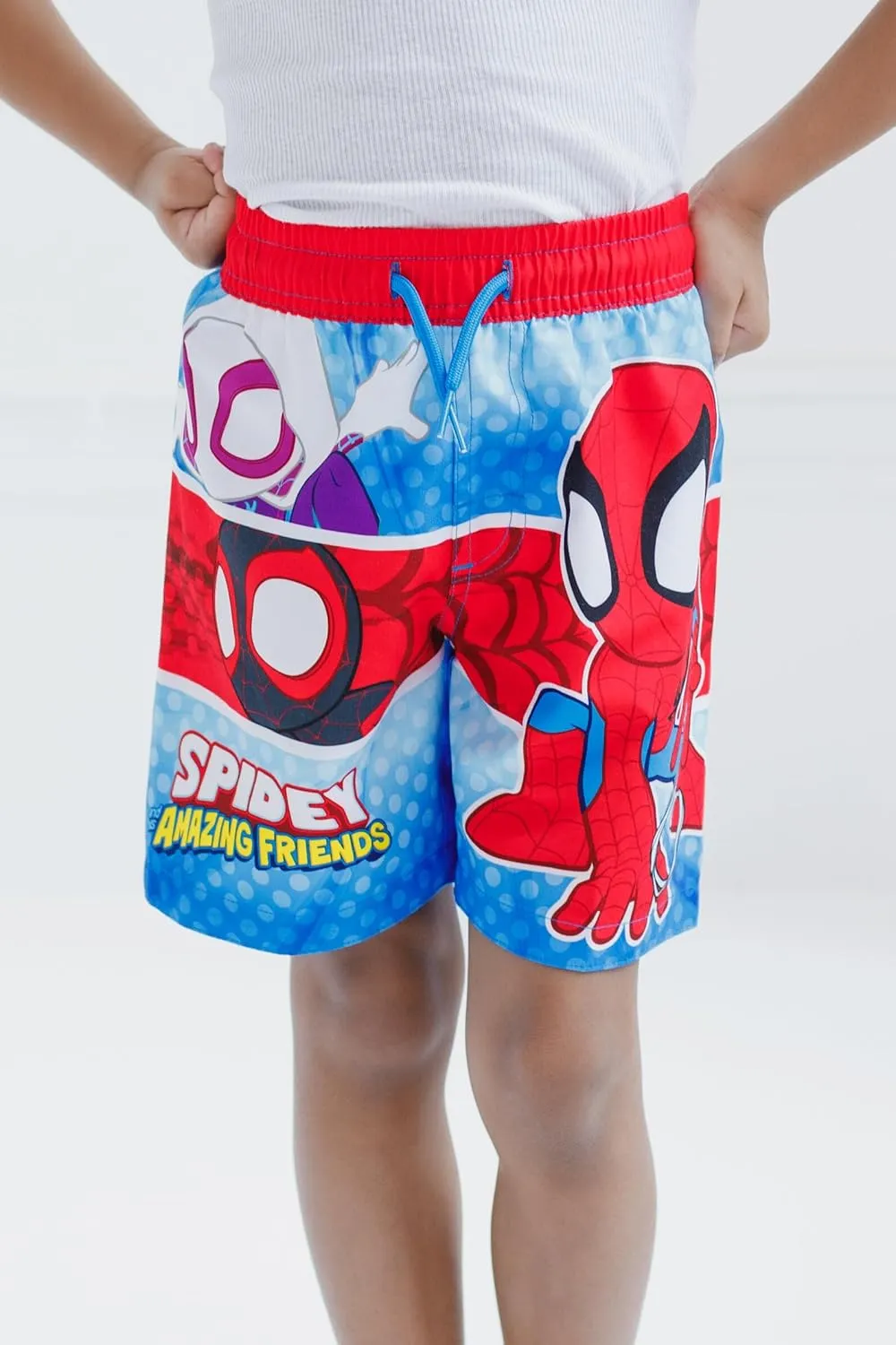 Marvel UPF 50  Swim Trunks Bathing Suit Toddler to Big Kid Sizes (2T - 18-20)