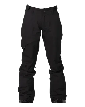 Nikita Womens White Pine Textured Pant - Black