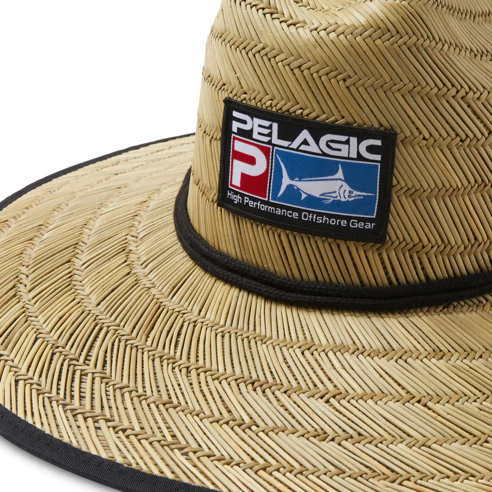 PELAGIC Baja Deluxe Straw Hat
