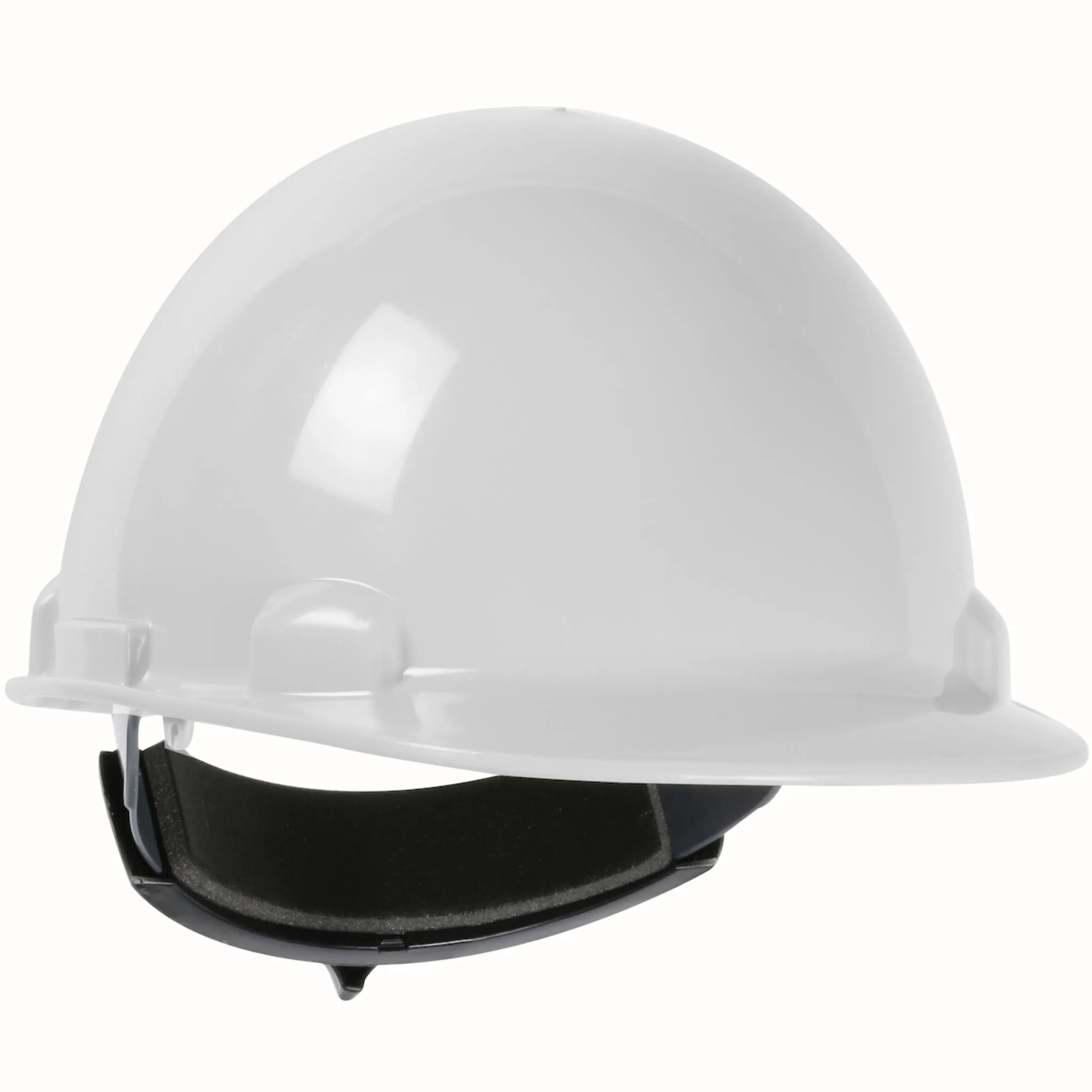 PIP Dom 280-HP341R-01 Cap Style Smooth Dome Hard Hat with HDPE Shell, White, 1 Each