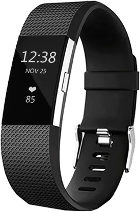 Replacement Bands for Fitbit Charge 2, Silicone Adjustable Classic Bands for Fitbit Charge 2,Women Men