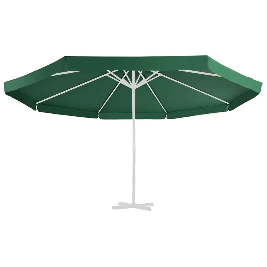 Replacement Fabric for Outdoor Parasol Green 500 cm