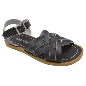 Salt Water Retro Sandal | Black (women's)