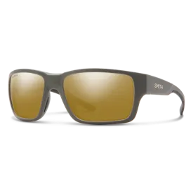 Smith Outback Matte Gravy Frame - ChromaPop Polarized Bronze Mirror Lens - Polarized Lens