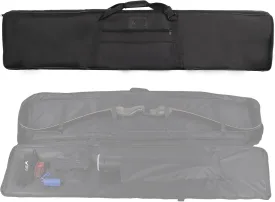 SPG Archery Recurve Bow Case for Longbow and Traditional Bow, 2 Sizes Longbow Case Full Length Traditional Recurve Bow Cases for Youth and Adults with Pocket to Store Arrow Quiver