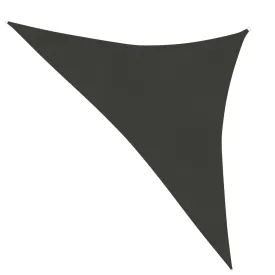 Sunshade Sail 160 g/m² Anthracite 3x3x4.2 m HDPE