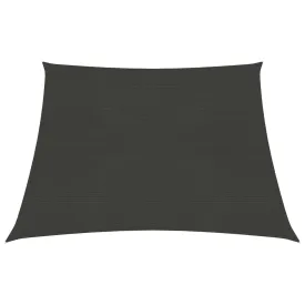 Sunshade Sail 160 g/m² Anthracite 4/5x4 m HDPE