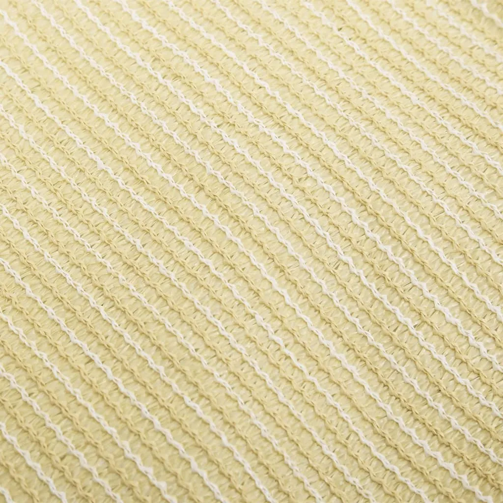 Sunshade Sail 160 g/m² Beige 2x3.5 m HDPE