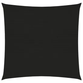 Sunshade Sail 160 g/m² Black 2x2 m HDPE