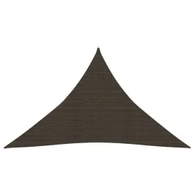 Sunshade Sail 160 g/m² Brown 5x5x6 m HDPE