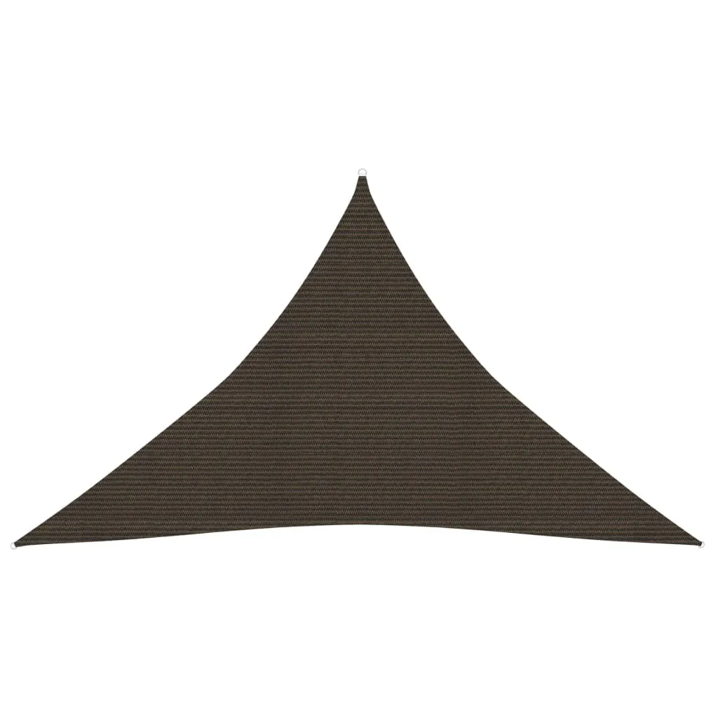 Sunshade Sail 160 g/m² Brown 5x5x6 m HDPE