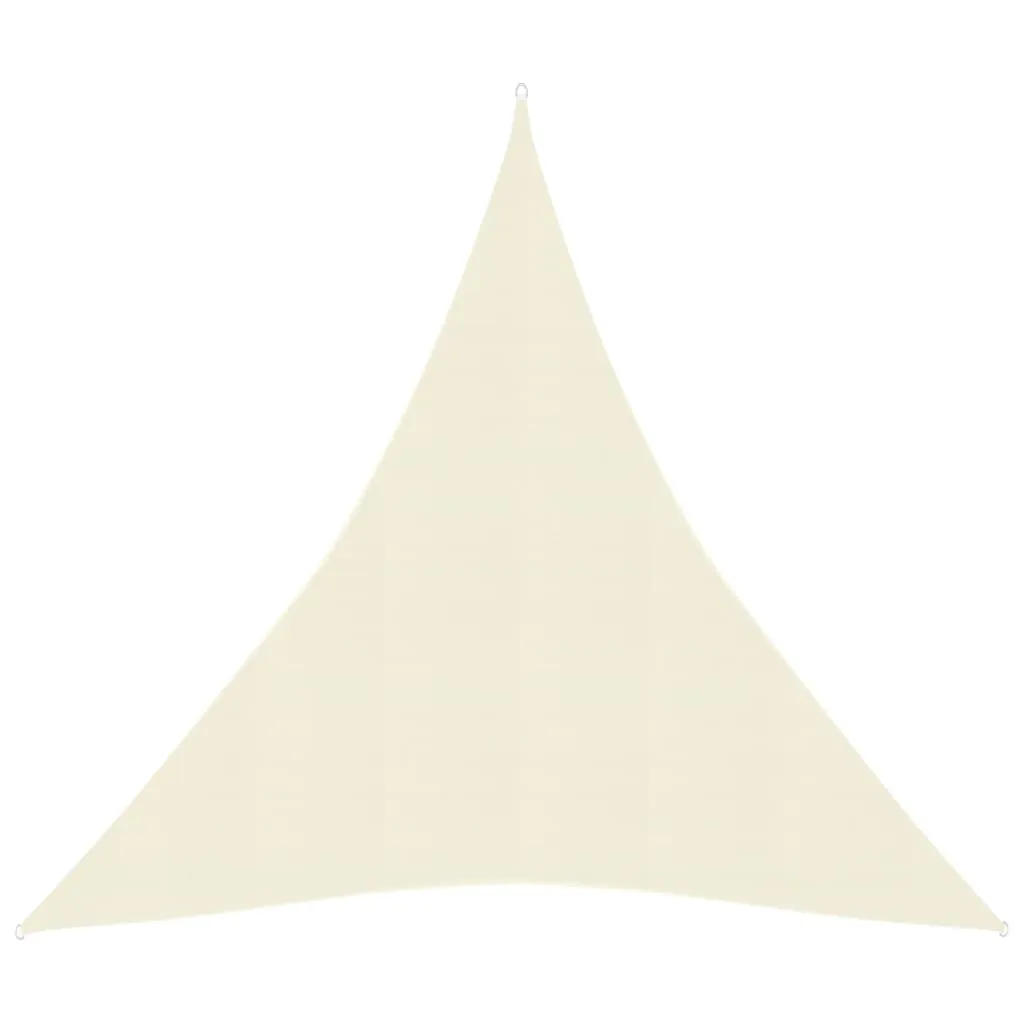 Sunshade Sail 160 g/m² Cream 4x5x5 m HDPE