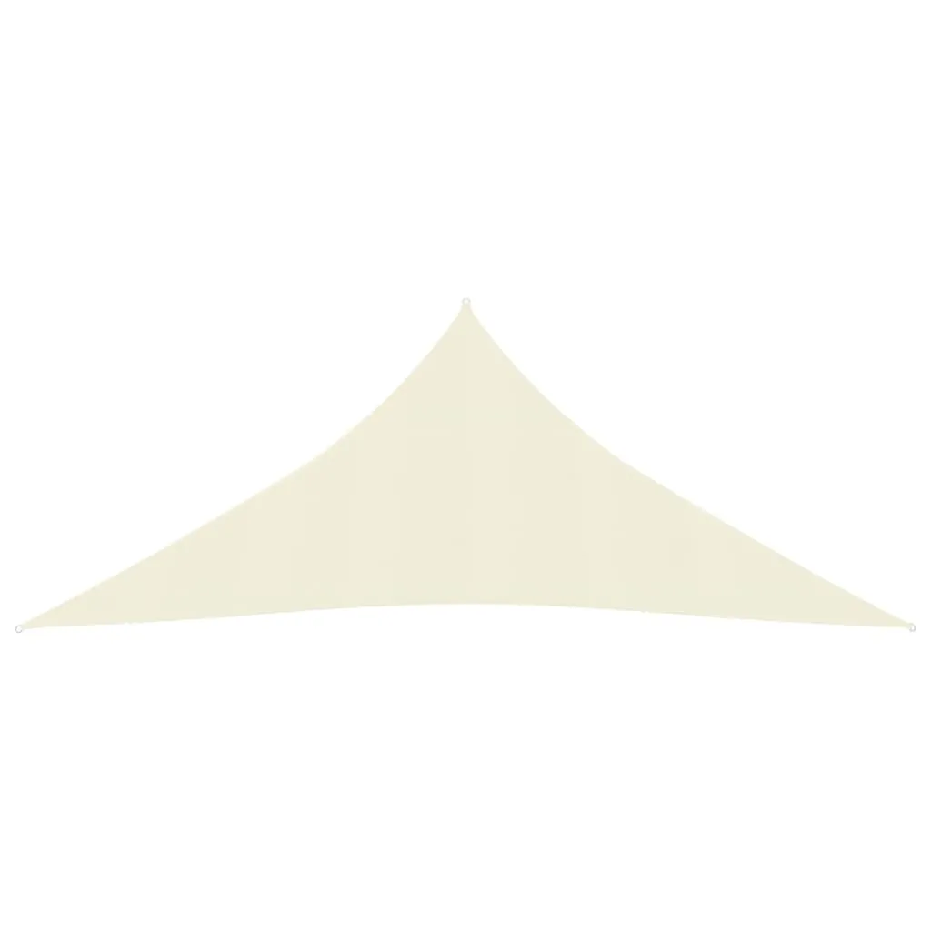 Sunshade Sail 160 g/m² Cream 4x5x5 m HDPE