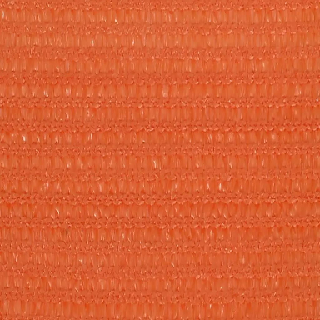 Sunshade Sail 160 g/m² Orange 2.5x3.5 m HDPE