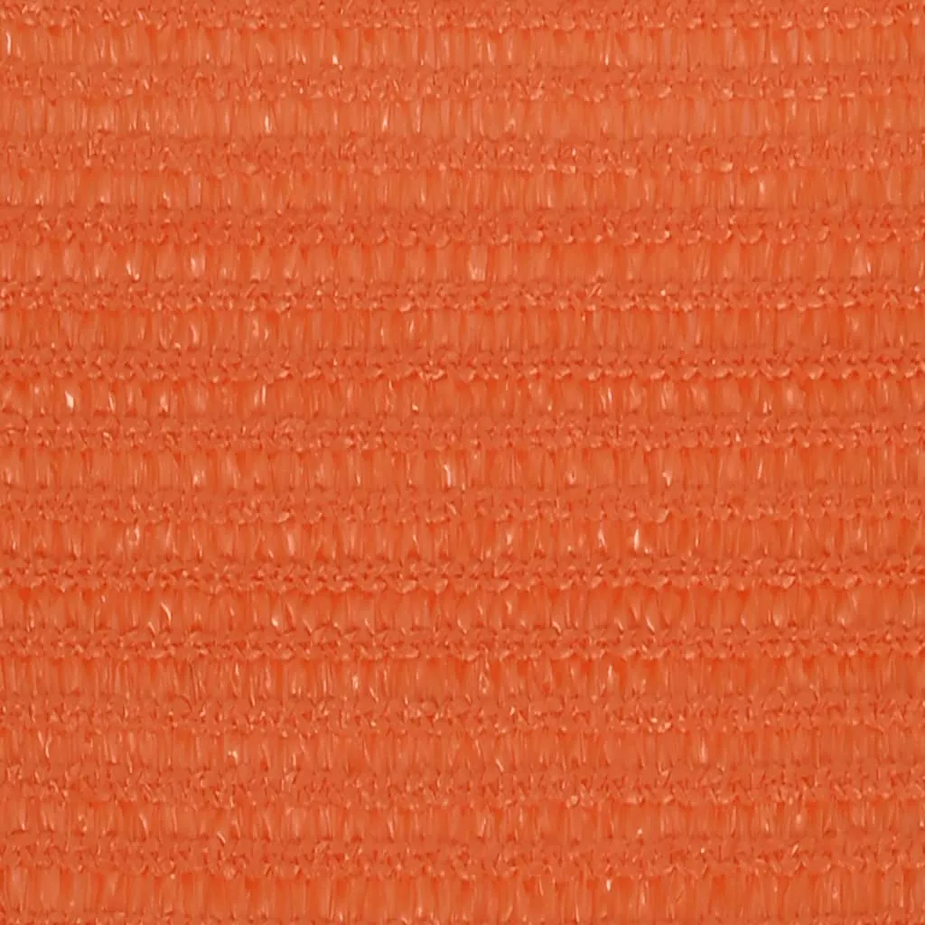 Sunshade Sail 160 g/m² Rectangular Orange 4x7 m HDPE