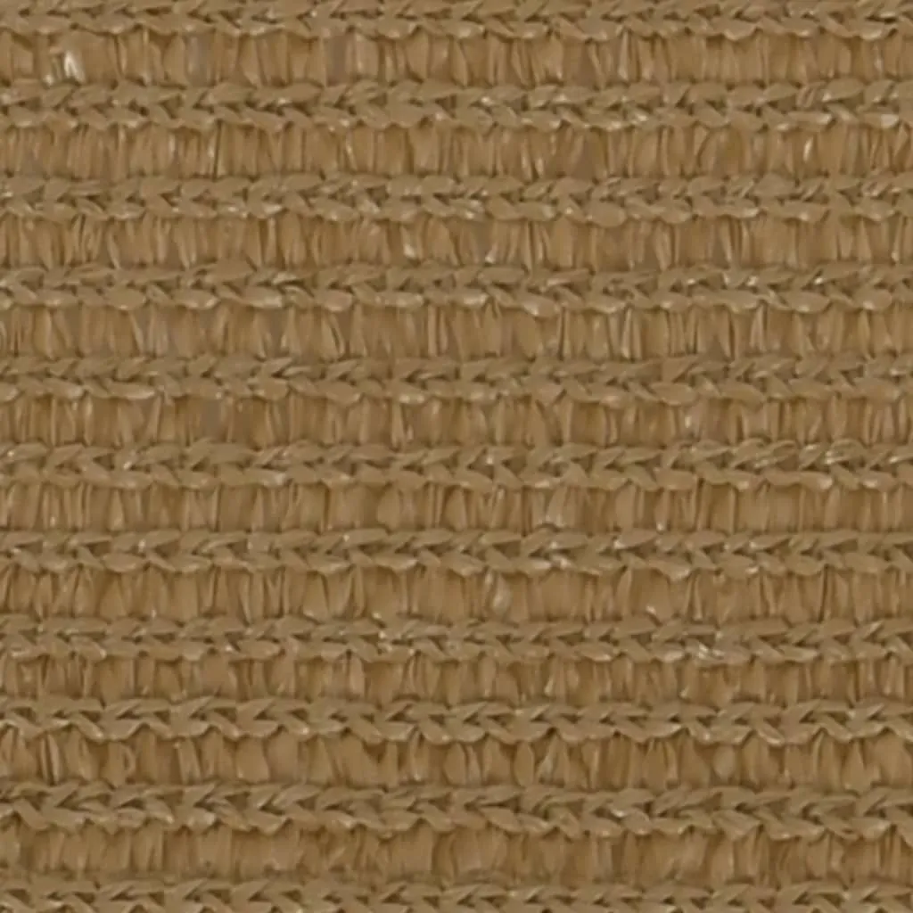 Sunshade Sail 160 g/m² Taupe 2.5x4 m HDPE