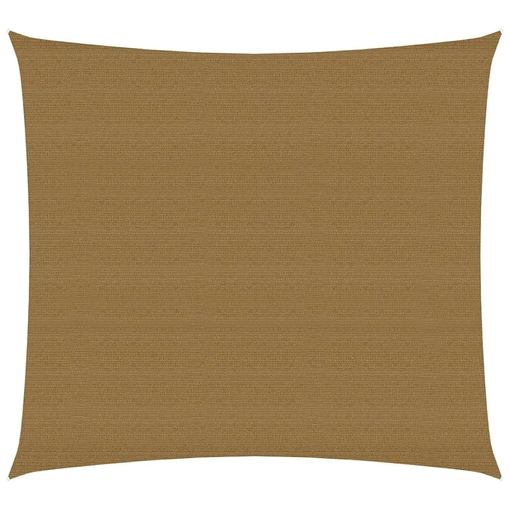 Sunshade Sail 160 g/m² Taupe 2x2.5 m HDPE