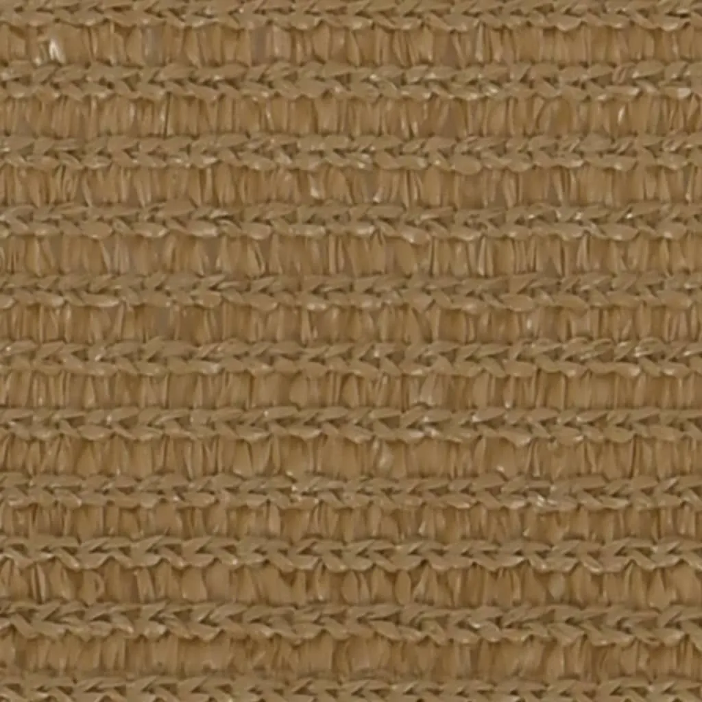 Sunshade Sail 160 g/m² Taupe 3/4x2 m HDPE