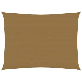 Sunshade Sail 160 g/m² Taupe 4x5 m HDPE
