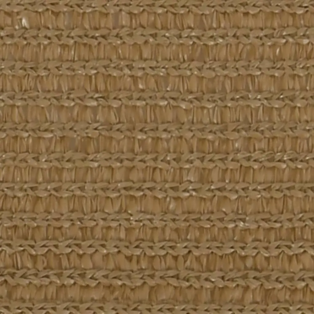 Sunshade Sail 160 g/m² Taupe 4x5 m HDPE