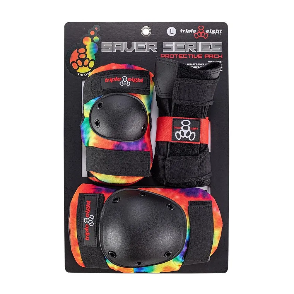 Triple 8 Tri Pack Saver Series Tie Dye