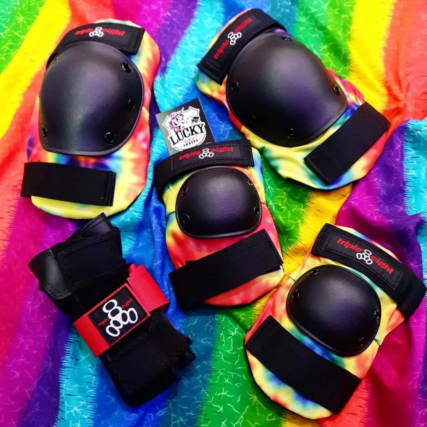 Triple 8 Tri Pack Saver Series Tie Dye