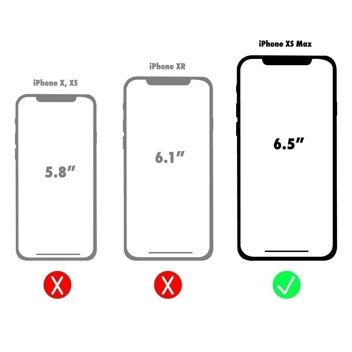 Verizon Slim Guard Clear Grip Case for iPhone XS Max (6.5-In) - Clear/Light Teal