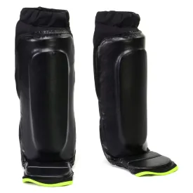 X-Fitness XF1000 Black and Green Hybrid Kickboxing MMA Shin Guards X-Fitness XF1000 Black and Green Hybrid Kickboxing MMA Shin Guards